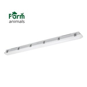 Luminaria LED Estanca para Granjas AMMONIAK 149 cm 44W 7800 lm CCT 3000K/4000K/6500K IP69K - Eglo - Imagen 1