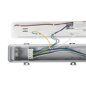 Luminaria LED Estanca para Granjas AMMONIAK 149 cm 44W 7800 lm CCT 3000K/4000K/6500K IP69K - Eglo - Imagen 2