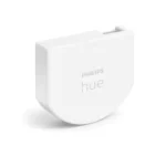 Módulo interruptor para sistema Philips Hue en color blanco vista frontal.