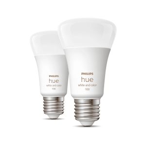 Pack 2 Bombillas LED A60 Philips Hue White & Colors 11W E27 - Imagen 2
