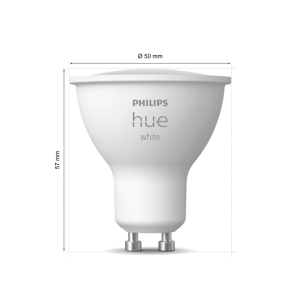 Pack 2 Bombillas LED GU10 Philips Hue White 4,2W - Imagen 4