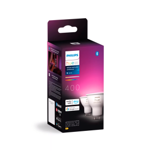 Pack 2 Bombillas LED GU10 Philips Hue White & Colors 4,2W - Imagen 3