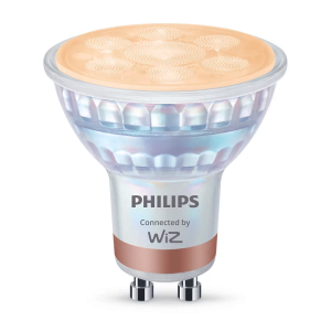 Pack 2 Bombillas LED GU10 Philips WiZ 2700K–6500K 4,7W - Imagen 1