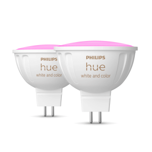 Pack 2 Bombillas LED GU5.3 12V Philips Hue White & Colors 6,3W - Imagen 1