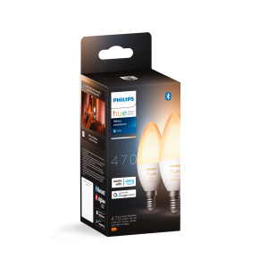Pack 2 Bombillas Vela Philips Hue White Ambience 5,2W E14 - Imagen 3