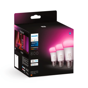Pack 3 Bombillas LED A60 Philips Hue White & Colors 9W E27 - Imagen 3