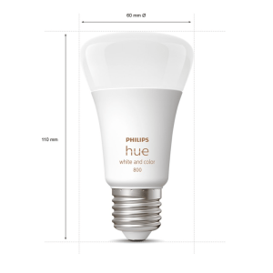 Pack 3 Bombillas LED A60 Philips Hue White & Colors 9W E27 - Imagen 4