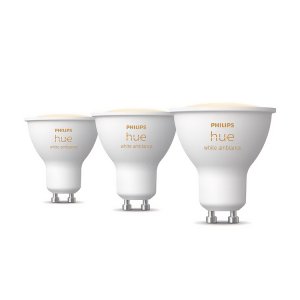 Pack 3 Bombillas LED GU10 Philips Hue White Ambience 4,2W - Imagen 1