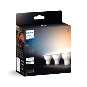 Pack 3 Bombillas LED GU10 Philips Hue White Ambience 4,2W - Imagen 3