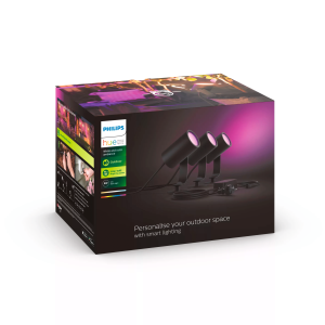 Pack 3 Pinchos Lily Inicio 24V Philips Hue Negro White & Colors - Imagen 3