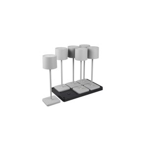 Pack 6 lámparas LED FERNANDEZ exterior estación de carga IP54 - TRIO Lighting - Imagen 4