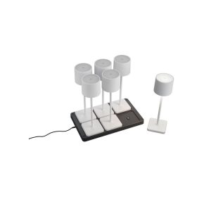 Pack 6 lámparas LED FERNANDEZ regulables IP54 - TRIO Lighting - Imagen 4