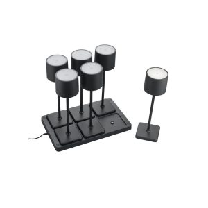 Pack 6 lámparas sobremesa LED FERNANDEZ IP54 recargables - TRIO Lighting - Imagen 1