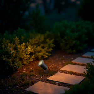 Pincho Puled LED 1×5W con Bombilla Negro IP44 – Philips - Imagen 5