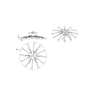 Plafón BULLET 21 Luces Regulable 3000K - TRIO Lighting - Imagen 5