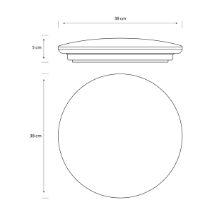 Plafón CL200 LED 20W 4000K Blanco – Philips - Imagen 4
