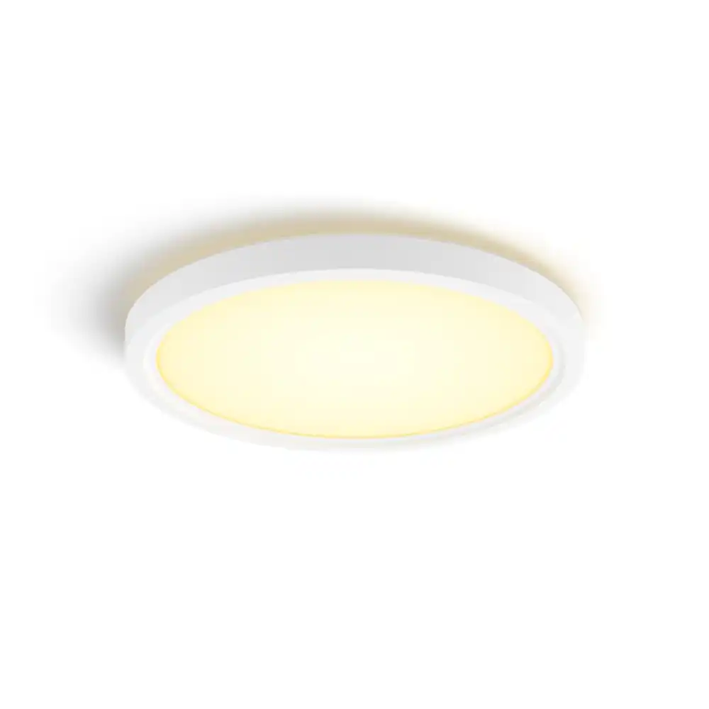 Plafón de techo R Tento P Philips Hue blanco encendido con iluminación blanca cálida uniforme