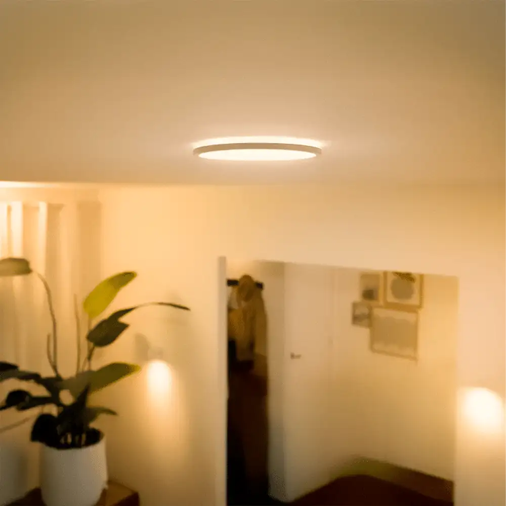 tiendas deco plafon de techo superslim led 14w philips wiz blanco 2700k–6500k philips 5