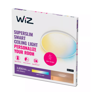 Plafón de Techo SuperSlim LED 32W Philips WiZ Blanco 2700K–6500K – Philips - Imagen 3