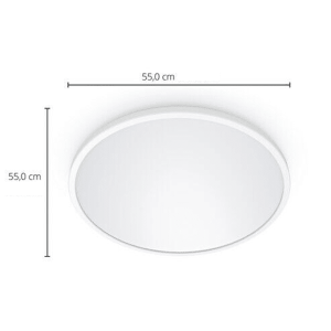 Plafón de Techo SuperSlim LED 32W Philips WiZ Blanco 2700K–6500K – Philips - Imagen 4