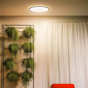 Plafón de Techo SuperSlim LED 32W Philips WiZ Negro 2700K–6500K – Philips - Imagen 5