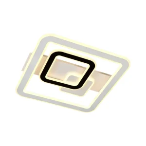 Plafón LED 120W 48×48 cm Blanco con Mando Cambio de Color e Intensidad 3000K–6000K IP20 – Campiluz - Imagen 1