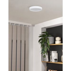 Plafón LED de Superficie IDUN-E Blanco 4000K 1600 lm Ø210 mm Interior IP20 – Eglo - Imagen 2