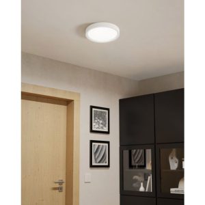 Plafón LED de Superficie IDUN-E Blanco 4000K 2000 lm Ø285 mm Interior IP20 – Eglo - Imagen 2