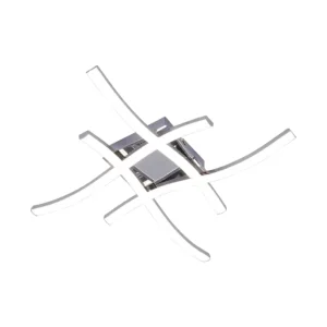 Plafón LED de Techo 20W Cromo 4000K Luz Neutra Interior IP20 – Campiluz - Imagen 1