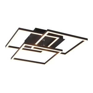 Plafón LED de Techo 28W 3200 lm con Mando y Cambio de Color CCT 3000K–6000K IP20 Interior – Campiluz - Imagen 1