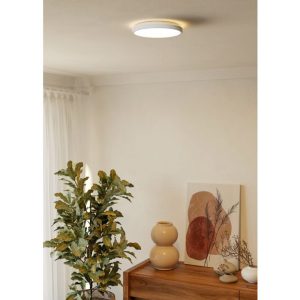 Plafón LED de Techo TESTARA-E Blanco 3000K 1500 lm Ø211 mm Interior IP20 – Eglo - Imagen 2