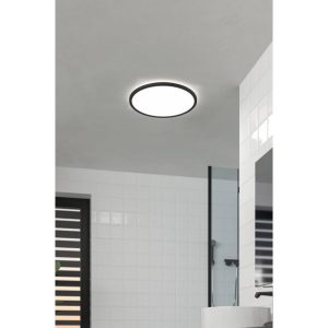 Plafón LED de Techo TESTARA-E Negro 4000K 2600 lm Ø300 mm Interior IP20 – Eglo - Imagen 2