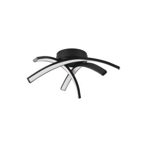 Plafón LED DESTRO-E Negro Luz Neutra 4000K 1600 Lúmenes – Eglo - Imagen 1