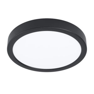 Plafón LED Exterior Redondo ARGOLIS 2 Negro Ø285 mm 20,5W 2400 lm 3000K IP44 – Eglo - Imagen 1