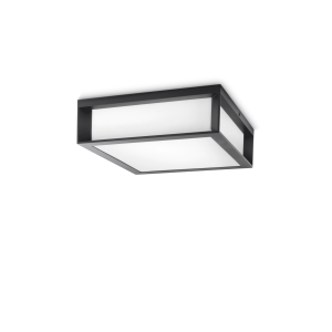 Plafón Skies Antracita Sin Bombilla IP44 – Philips - Imagen 1