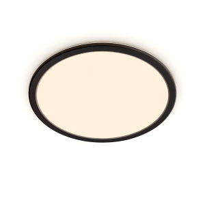 Plafón SuperSlim CL550 LED 15W 2700K Scene Switch Negro IP44 – Philips - Imagen 1