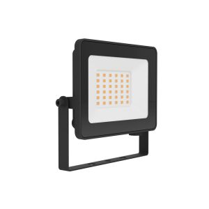 Proyector LED Exterior RISACCA-E Negro 2800 lm 4000K IP65 Aluminio y Vidrio – Eglo - Imagen 1