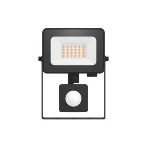 Proyector LED Exterior RISACCA-E Negro con Sensor 1800 lm 4000K IP44 Aluminio y Vidrio – Eglo - Imagen 3