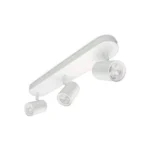 Regleta Imageo LED 3x5W Philips WiZ blanco vista frontal.
