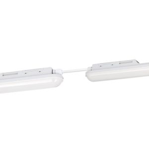 Regleta LED Estanca PRO LED-E IP65 5000 lm 4000K 114 cm Gris Blanco – Eglo - Imagen 2