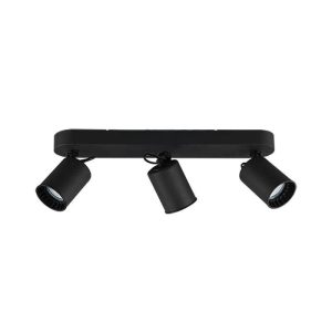 Regleta PAGO 3 Focos Negro Orientable - TRIO Lighting - Imagen 1