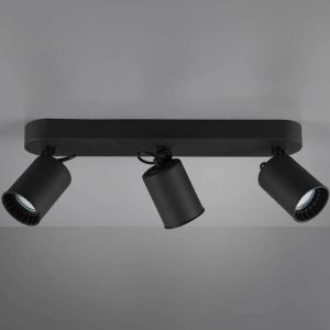 Regleta PAGO 3 Focos Negro Orientable - TRIO Lighting - Imagen 3