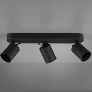 Regleta PAGO 3 Focos Negro Orientable - TRIO Lighting - Imagen 4