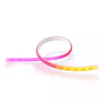 Tira LED extensión 1m Gradient Philips Hue White and Color vista encendida con efecto multicolor
