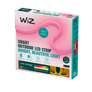 Tira LED exterior 5m LEDStrip Philips WiZ RGB 2700K–5000K - Imagen 3