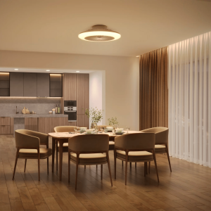 Ventilador Amigo Flat Plafón LED 42W+20W Blanco – Philips - Imagen 4