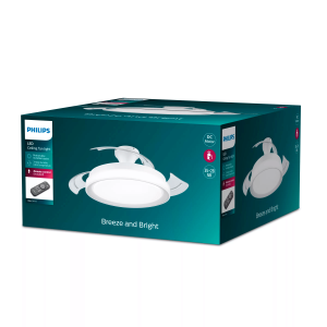 Ventilador Bliss Plegable DC LED 35W+28W Blanco – Philips - Imagen 3