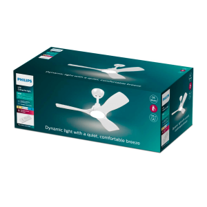 Ventilador Olas P LED 28W+24W Blanco – Philips - Imagen 3