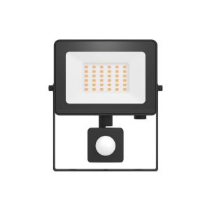 Proyector LED Exterior RISACCA-E Negro con Sensor 2800 lm 4000K IP65 Aluminio y Vidrio – Eglo - Imagen 3