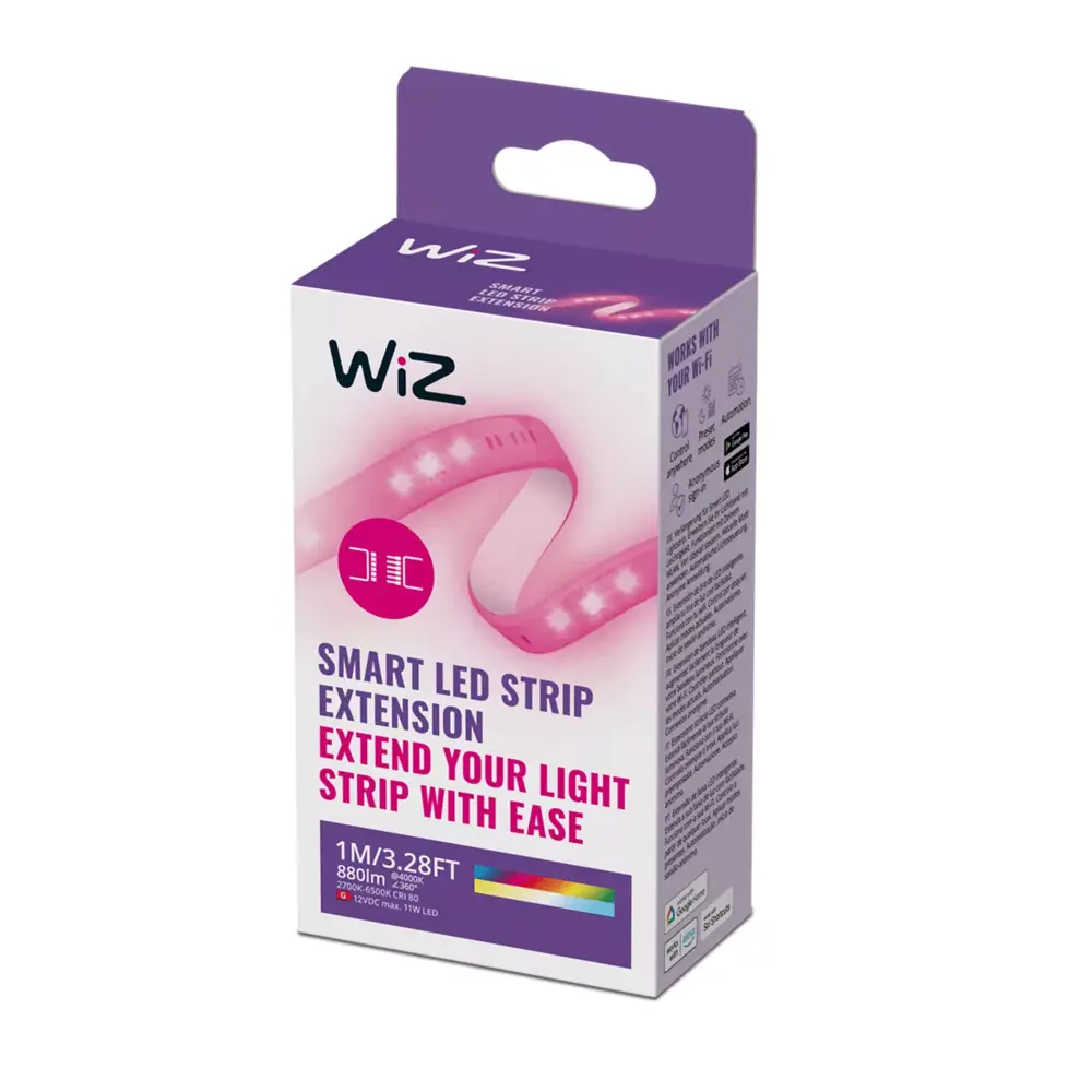 tira led extension philips wiz ledstrip 1m rgb 2700k 6500k tiendasdeco 2